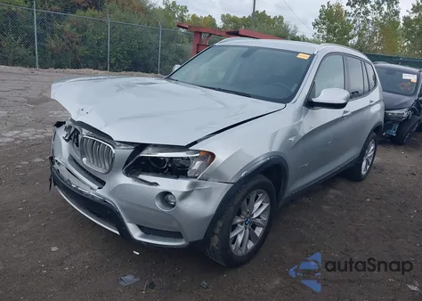 2013 BMW X3 xDrive28I из США, поврежденный, VIN 5UXWX9C52D0A30786